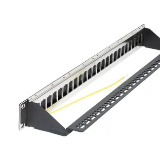 Keystone, Modulträger, 19″Patchpanel für 24xTP-Modul, 1HE(t 94mm), Schwarz, V3, Synergy 21, Keystone, Modulträger, 19″Patchpanel für 24xTP-Modul, 1HE(t 94mm), Schwarz, V3, Synergy 21,