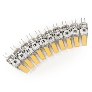 LED-Stiftsockellampe McShine “Silicia COB“, G4, 1,5W, 200lm, warmweiß, 10er-Pack LED-Stiftsockellampe McShine “Silicia COB“, G4, 1,5W, 200lm, warmweiß, 10er-Pack