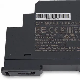 MEAN WELL Netzteil – 5V / 2,4A 12W MEAN WELL Hutschiene HDR-15-5 MEAN WELL Netzteil – 5V / 2,4A 12W MEAN WELL Hutschiene HDR-15-5
