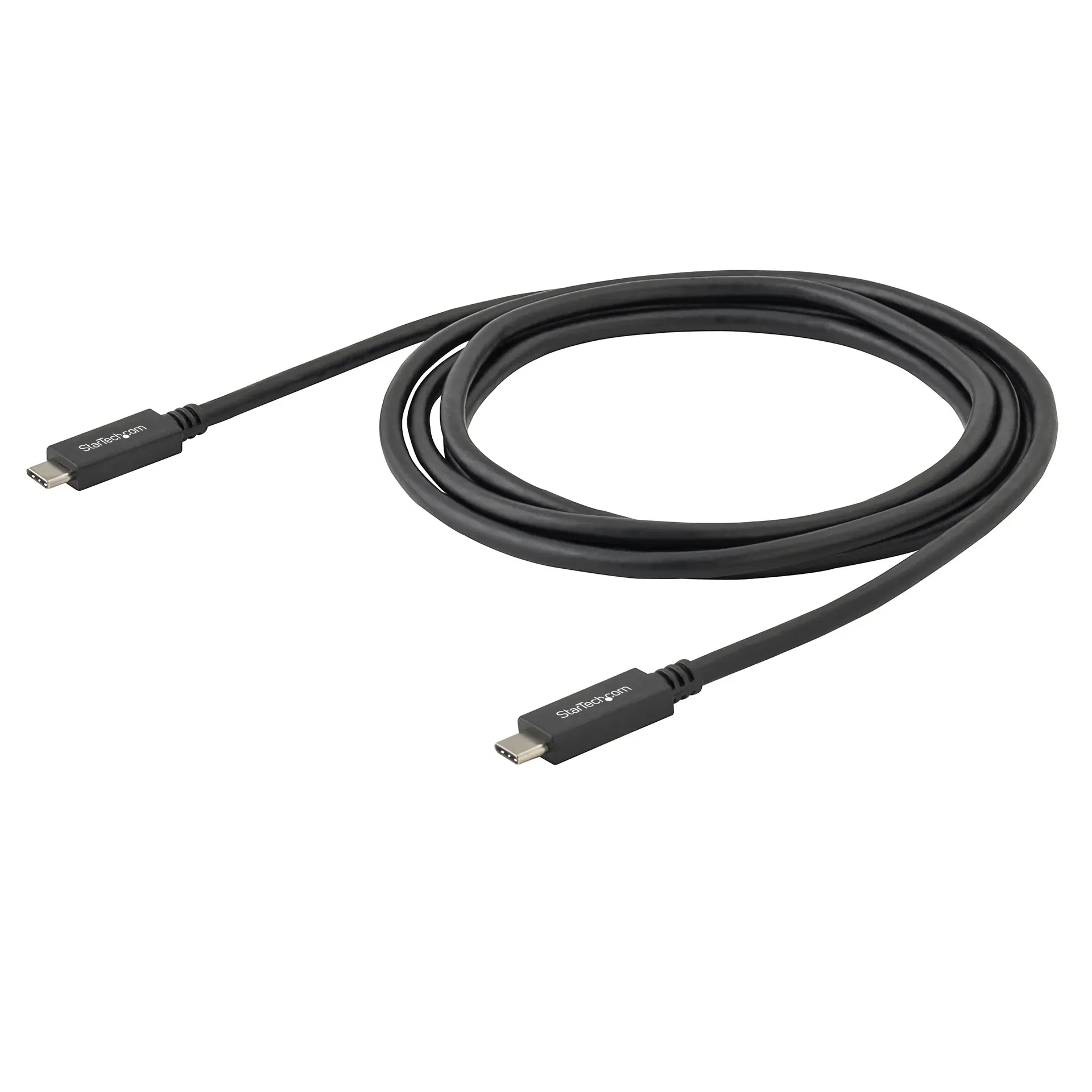 StarTech.com 2m USB-C Kabel, USB 5Gbps, 60W (3A) Power Delivery, 4K 60Hz DP Alt Mode, TPE-Mantel - Thunderbolt-Kompatibel – Bild 4