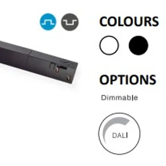 Powergear 48V Verbinder, Flexibel, Weiß Powergear 48V Verbinder, Flexibel, Weiß