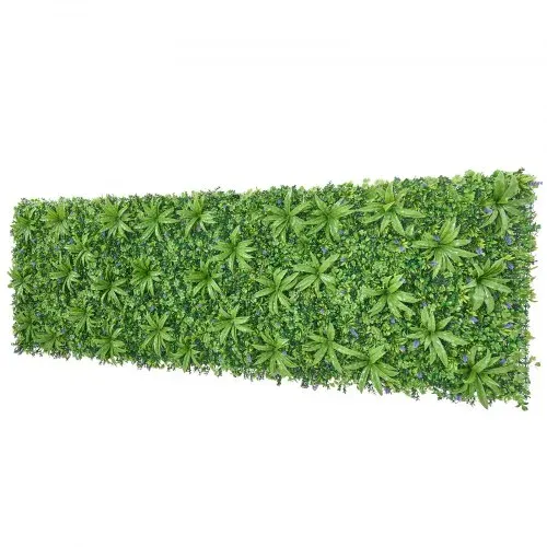 VEVOR Künstliche Hecke, 3x1 m Pflanzenwand, PE-Sichtschutz, Sichtschutzzaun, Windschutz, Heckenzaun, Kunstpflanzen Balkonverkleidung für Hochzeiten, Innenräume, Außengärten, Hinterhöfe (1 Stk.) – Bild 8