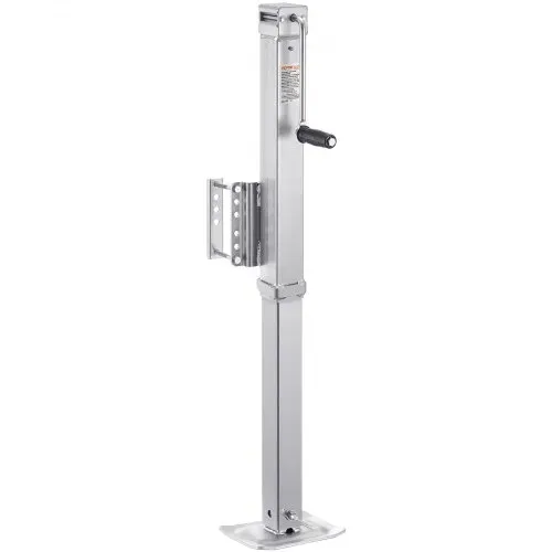 VEVOR Anhängerheber, 3628 kg statische Tragkraft, Hochleistungs-Ausdrehstütze, 195-1005mm Abstellstütze mit Griff für Wohnwagenanhänger, Pferdeanhänger, Nutzanhänger und Yachtanhänger – Bild 10