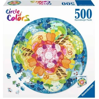 Puzzle Circle of Colors Ice Cream Puzzle Circle of Colors Ice Cream