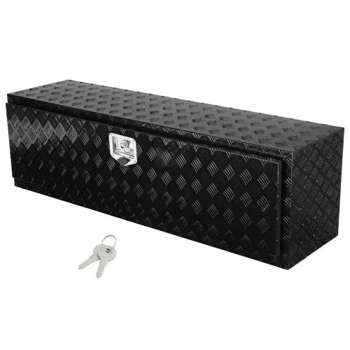 VEVOR Truckbox Werkzeugbox, Unterboden-Anhängerbox, Werkzeugkasten 1524 x 432 x 457 mm Pickup-Aufbewahrungsbox, Aluminiumlegierung, 50 kg belastbarer Werkzeugkasten, abschließbare Aufbewahrungsbox VEVOR Truckbox Werkzeugbox, Unterboden-Anhängerbox, Werkzeugkasten 1524 x 432 x 457 mm Pickup-Aufbewahrungsbox, Aluminiumlegierung, 50 kg belastbarer Werkzeugkasten, abschließbare Aufbewahrungsbox