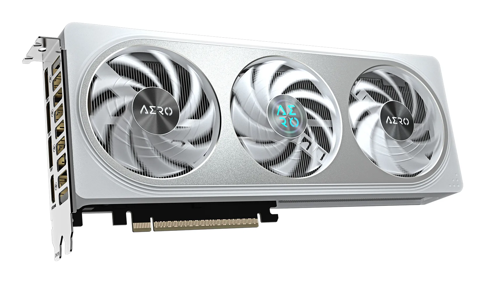 GIGABYTE GeForce RTX 5060 AERO OC 8G Grafikkarte - 8GB GDDR7, 128bit, PCI-E 5.0, 2595 MHz Kerntakt, 3 x DisplayPort, 1 x HDMI, GV-N5060AERO OC-8GD – Bild 3