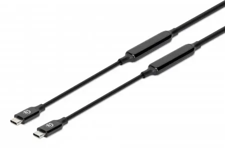 Manhattan 355971 USB Kabel USB 3.2 Gen 2 (3.1 Gen 2) 5 m USB C Schwarz Manhattan 355971 USB Kabel USB 3.2 Gen 2 (3.1 Gen 2) 5 m USB C Schwarz