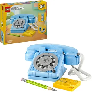 31174 Creator 3-in-1 Retro-Telefon, Konstruktionsspielzeug 31174 Creator 3-in-1 Retro-Telefon, Konstruktionsspielzeug