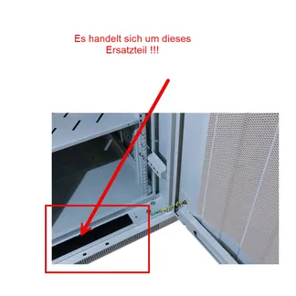 ALLNET 19″Wandgehäuse, zbh. Bürstenleiste für Kabeleingang(unten/oben), Schwarz, für SMB/SMC-Serie, ALLNET 19″Wandgehäuse, zbh. Bürstenleiste für Kabeleingang(unten/oben), Schwarz, für SMB/SMC-Serie,