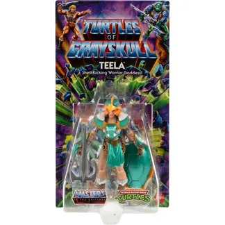 Masters of the Universe Origins Turtles of Grayskull Teela, Spielfigur Masters of the Universe Origins Turtles of Grayskull Teela, Spielfigur