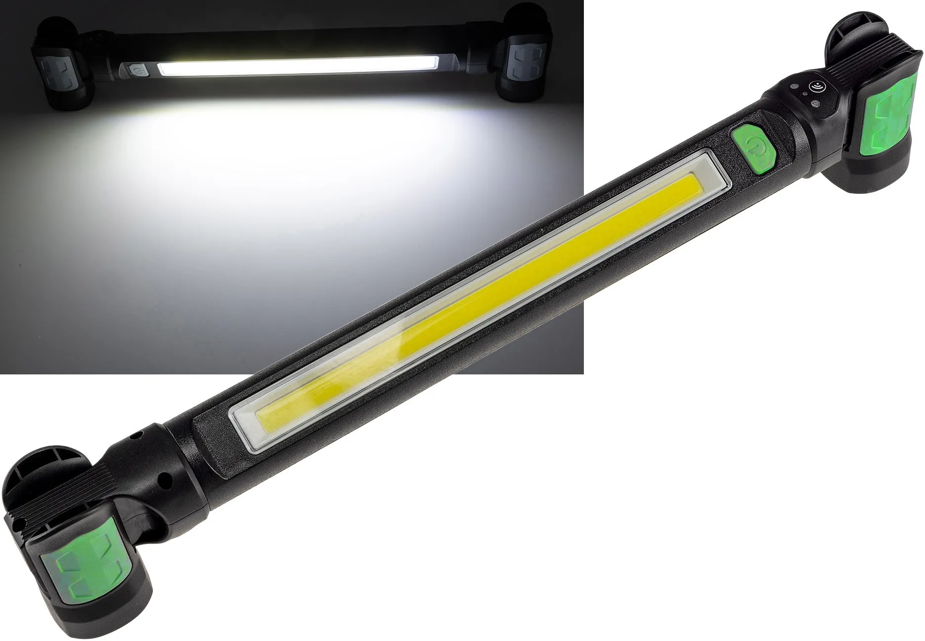 LED Stableuchte mit Akku „AML-1000“ 10W, 1044lm, Magnethalter, neutralweiß LED Stableuchte mit Akku „AML-1000“ 10W, 1044lm, Magnethalter, neutralweiß