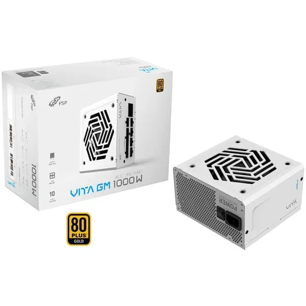 FSP VITA GM 1000W White Netzteil ATX ATX3.1 Weiß FSP VITA GM 1000W White Netzteil ATX ATX3.1 Weiß