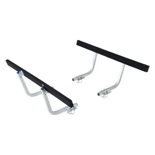 VEVOR Bootsanhängerführung 425 mm / 475 mm (Installationshöhe), 0-18 cm Einstellbar, aus Verstärktem Stahl mit Dicken Stützplatten, für Pontonanhänger mit Auflagen (L-Träger/Kasten/C-Profil) – Bild 9