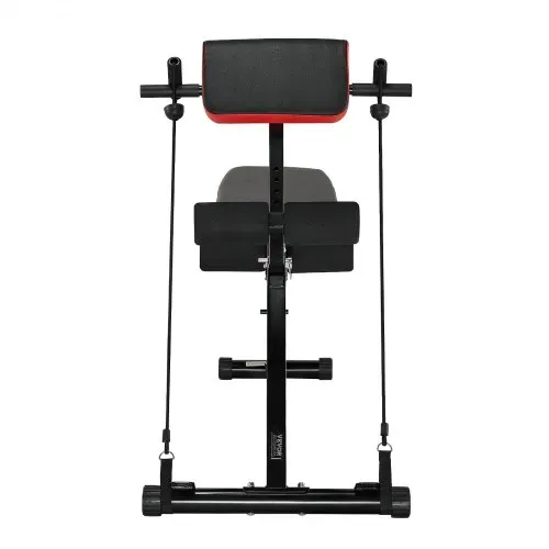 VEVOR multifunktionale Hantelbank für Ganzkörpertraining, Hyperextensionsbank Rückenverlängerung römischer Stuhl 150 kg belastbare verstellbare und faltbare Rückentrainer Heim-Fitnessstudio – Bild 10