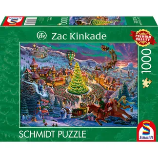 Zac Kinkade: Santas Nordpol, Puzzle Zac Kinkade: Santas Nordpol, Puzzle
