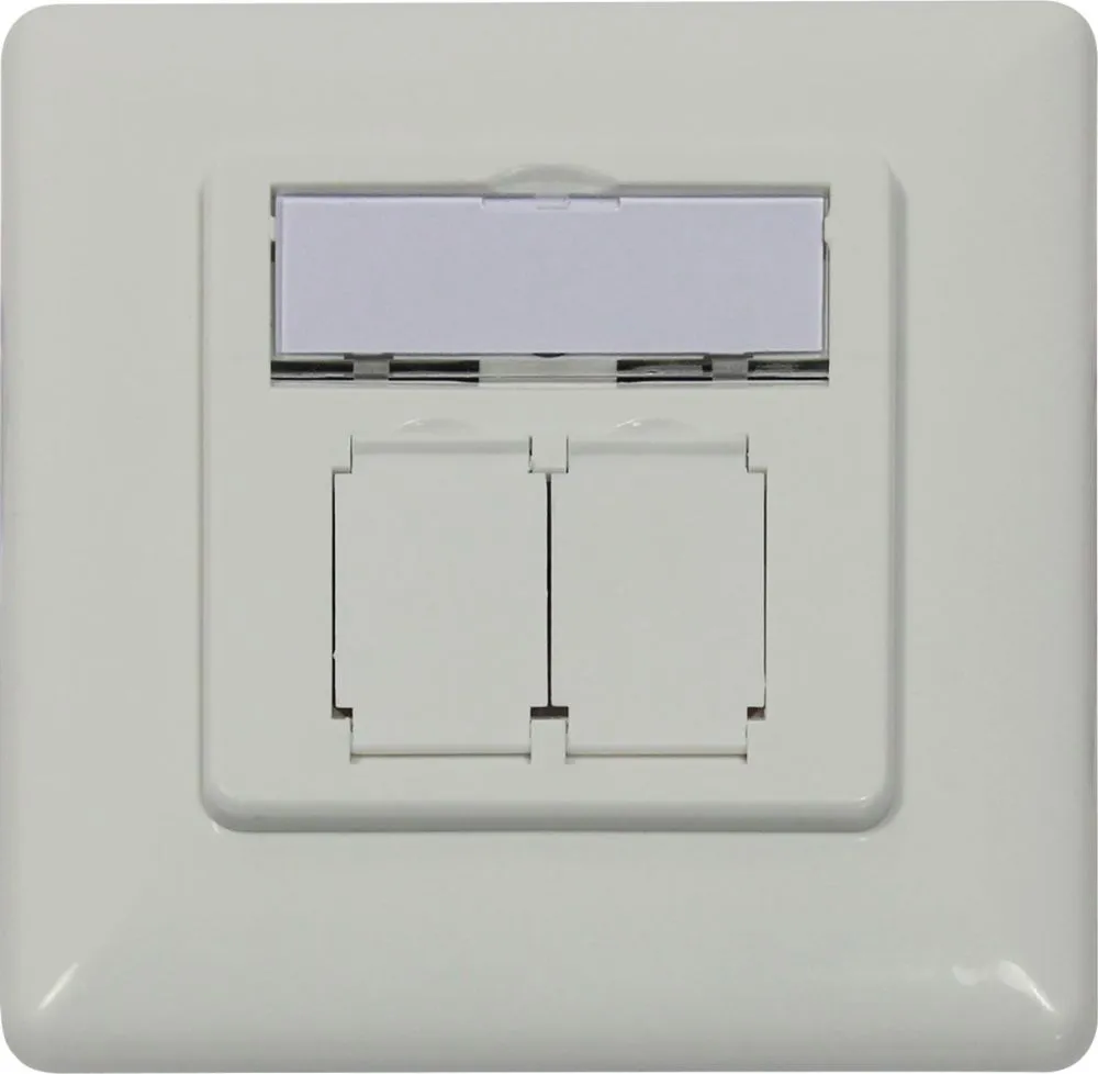 Keystone, Modulträger, UP Dosen für 2xTP-Modul, Reinweiss, designfähig UAE, Synergy 21, Keystone, Modulträger, UP Dosen für 2xTP-Modul, Reinweiss, designfähig UAE, Synergy 21,