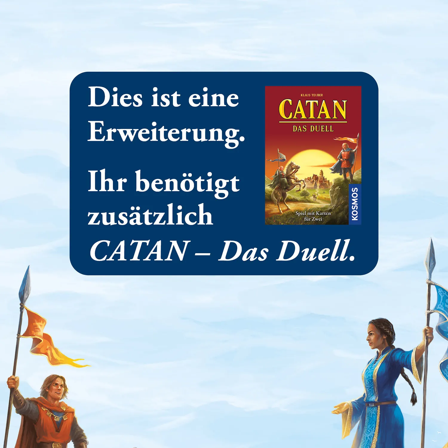 Kosmos Catan - Erweiterung für das Duell - Finstere & Goldene Zeiten – Bild 5
