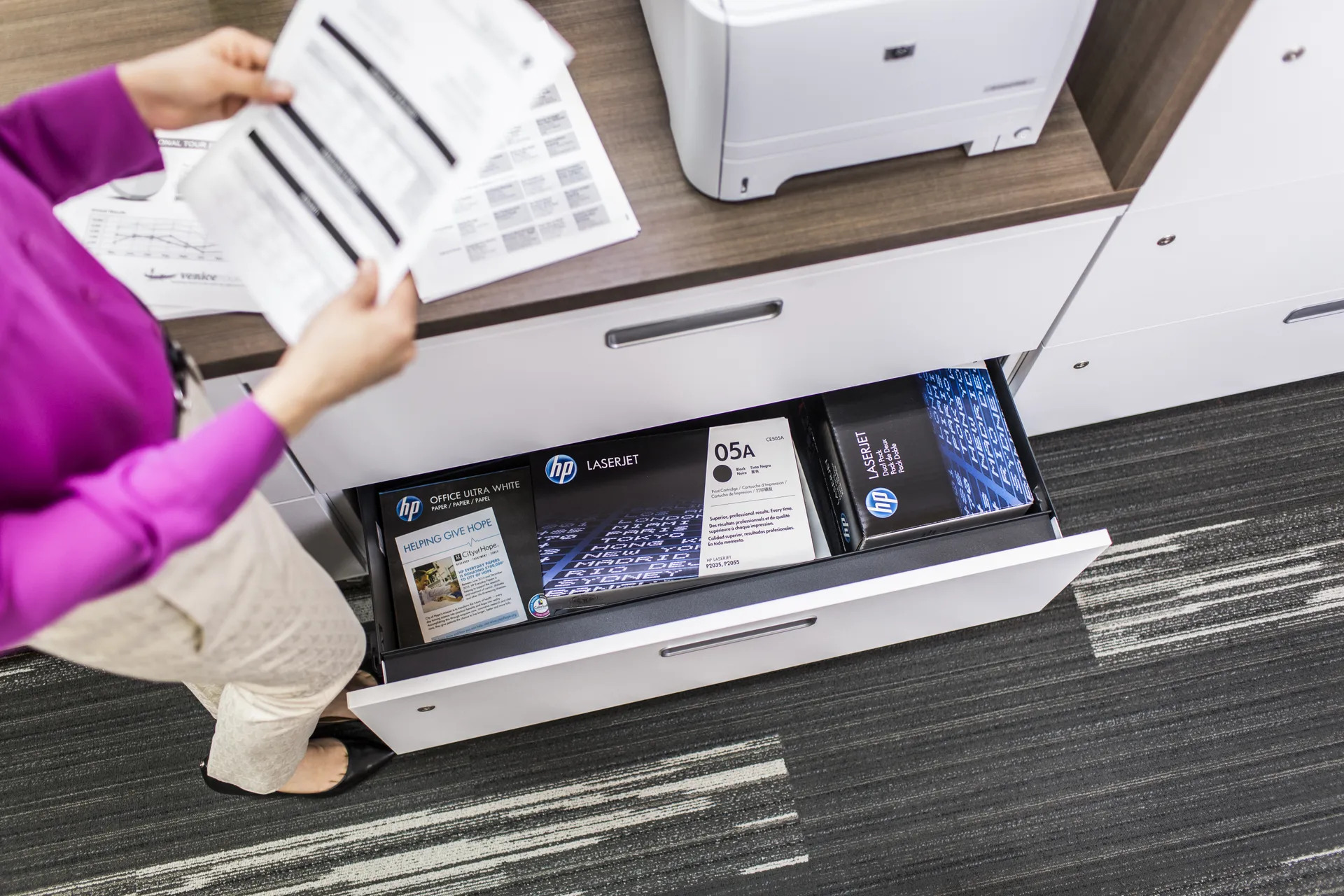 HP 05A Schwarz Original LaserJet Tonerkartusche – Bild 5