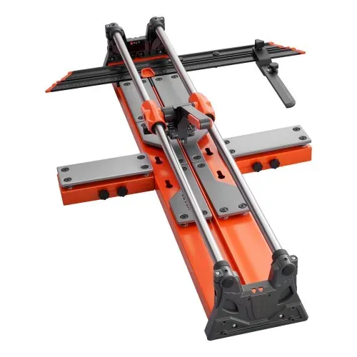 VEVOR Fliesenschneider 1000 mm, Fliesenschneidmaschine mit Verschiebbarem Schneidkopf & Federbelasteter Basis, Winkelanschlag, Wolframkarbid-Trennscheibe, Ausrichthilfe, für Keramikfliesen – Bild 9