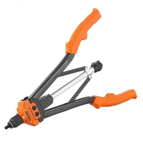 VEVOR Nietmutternzange-Set Blindnietmutternzange 410 mm, Nietenzange 13 Sätze von Muttern & Dornen, Nietmutterwerkzeug M3 M4 M5 M6 M8 M10 M12 Profi Handnietzange, Nietmaschine Gewinde Nuss Nieten – Bild 10