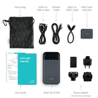 ALLNET LTE Mobile/Travel Router MiFi MUDI-CAT4 v2 GL-E750v2 „OpenWRT“ with LAN-Port ALLNET LTE Mobile/Travel Router MiFi MUDI-CAT4 v2 GL-E750v2 „OpenWRT“ with LAN-Port