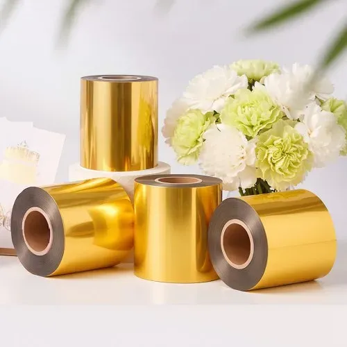 VEVOR Heißprägefolie 6 cm x 120 m Extra lange Goldfolienrolle Meterware, Kompatibel mit der VEVOR Stanz- & Prägemaschine für Beheiztes Leder, Satte Farben, Feine Textur, für Papier Holz & Kunststoff – Bild 7