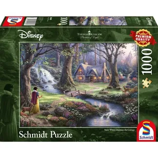 Puzzle Thomas Kinkade: Disney Schneewittchen Puzzle Thomas Kinkade: Disney Schneewittchen