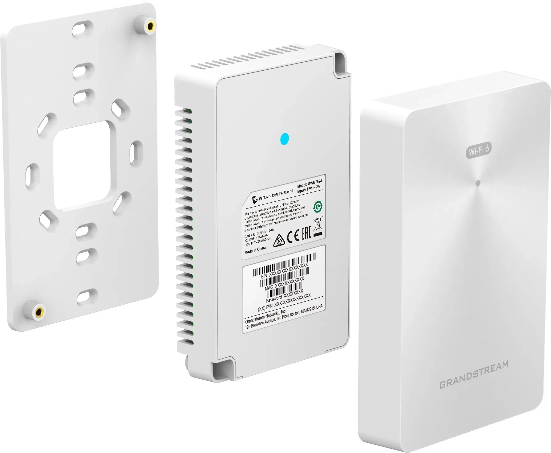 Grandstream GWN7661E In-Wall Wi-Fi 6 Access Point – Bild 2
