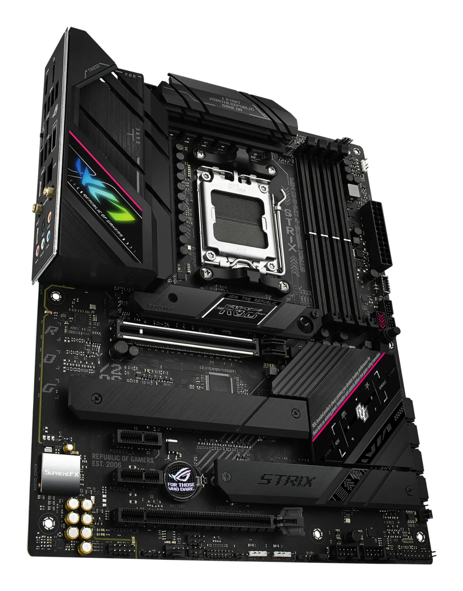 ASUS ROG STRIX B650E-F GAMING WIFI AMD B650 Sockel AM5 ATX – Bild 5