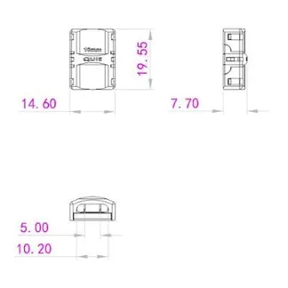 Synergy 21 LED FLEX Strip zub. Easy Connect Strip to Wire 10mm Synergy 21 LED FLEX Strip zub. Easy Connect Strip to Wire 10mm