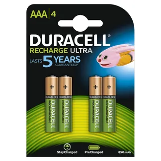 Duracell StayCharged AAA (4pcs) Wiederaufladbarer Akku Nickel-Metallhydrid (NiMH) Duracell StayCharged AAA (4pcs) Wiederaufladbarer Akku Nickel-Metallhydrid (NiMH)