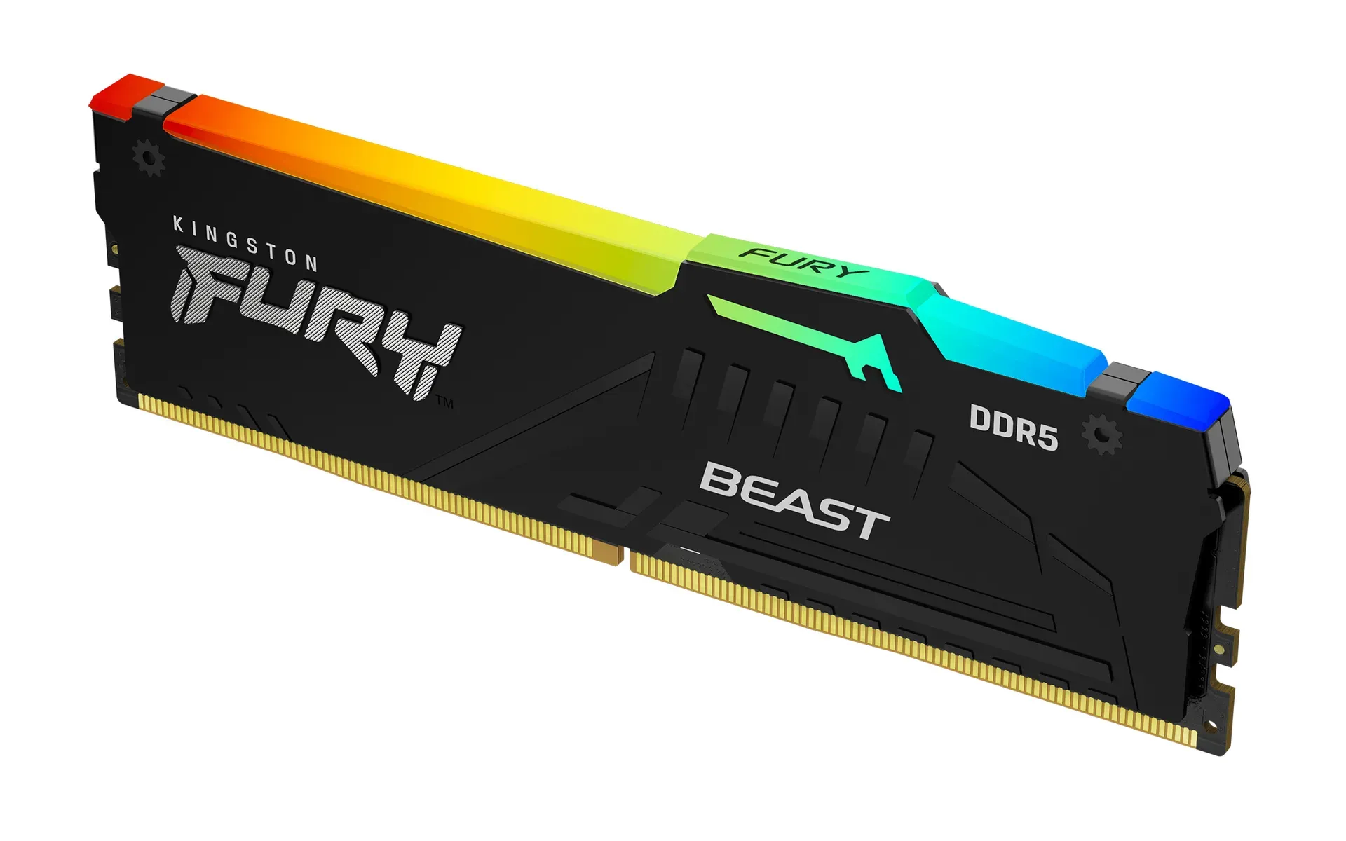 Kingston Technology FURY Beast 16 GB 5600 MT/s DDR5 CL36 DIMM RGB Kingston Technology FURY Beast 16 GB 5600 MT/s DDR5 CL36 DIMM RGB