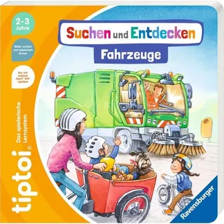 tiptoi Suchen und Entdecken: Fahrzeuge, Lernbuch tiptoi Suchen und Entdecken: Fahrzeuge, Lernbuch