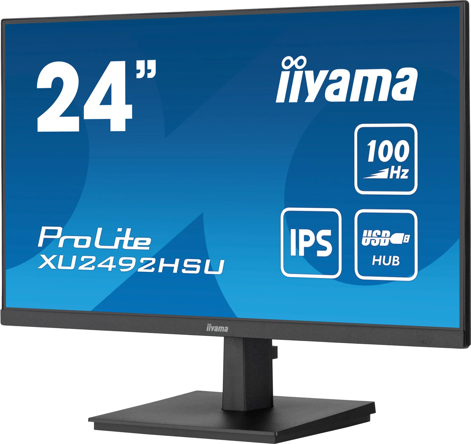 iiyama ProLite 23.8" (60.5 cm) Monitor mit IPS-Panel-Technologie, USB Hub und 100Hz Bildwiederholfrequenz – Bild 4