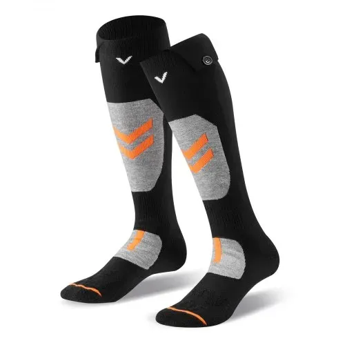 VEVOR Beheizte Socken Unisex, 5000 mAh Akkubetrieben, Wiederaufladbare Heizsocken mit 4 Heizstufen, Fußwärmer mit APP-Steuerung, Ideal für Outdoor, Camping, Wandern, Größe L – Bild 8