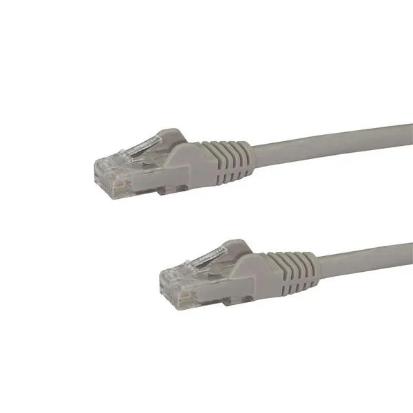 StarTech.com 50cm Cat6 Gigabit Snagless Patchkabel – RJ45 UTP Netzwerkkabel – Grau StarTech.com 50cm Cat6 Gigabit Snagless Patchkabel – RJ45 UTP Netzwerkkabel – Grau
