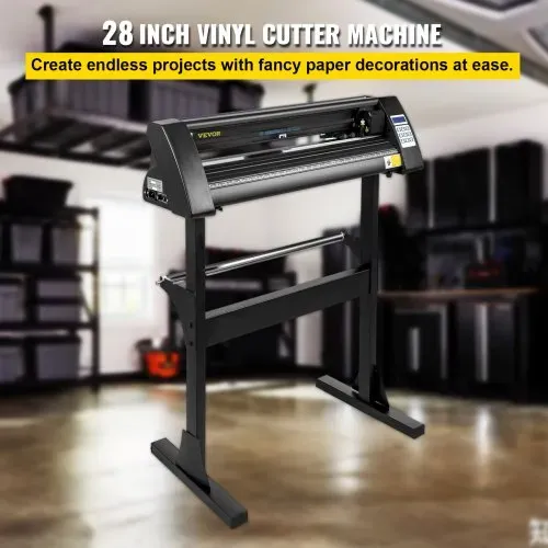 VEVOR 720mm Vinyl Cutter Plotter Maschine Dunkel Vinyl Schneideplotter 630 mm Schneidbreite Cutting Plotter Device Schneider Plotter mit Ständer VEVOR 720mm Vinyl Cutter Plotter Maschine Dunkel Vinyl Schneideplotter 630 mm Schneidbreite Cutting Plotter Device Schneider Plotter mit Ständer