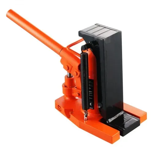 VEVOR Hydraulischer Wagenheber, 2,5 t Auf-Zehen-Zehenheber, 5 t Auf-Zehen-Hubkapazität, Maschinenwagenheber, 20-135 mm Zehenhöhe, 227-340 mm Oberhöhe, Lufthydraulischer Klauenwagenheber – Bild 9