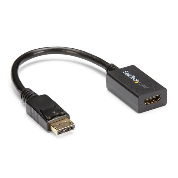 StarTech.com DisplayPort auf HDMI Video Adapter / Konverter mit bis zu 1920×1200 (Stecker/Buchse) StarTech.com DisplayPort auf HDMI Video Adapter / Konverter mit bis zu 1920×1200 (Stecker/Buchse)