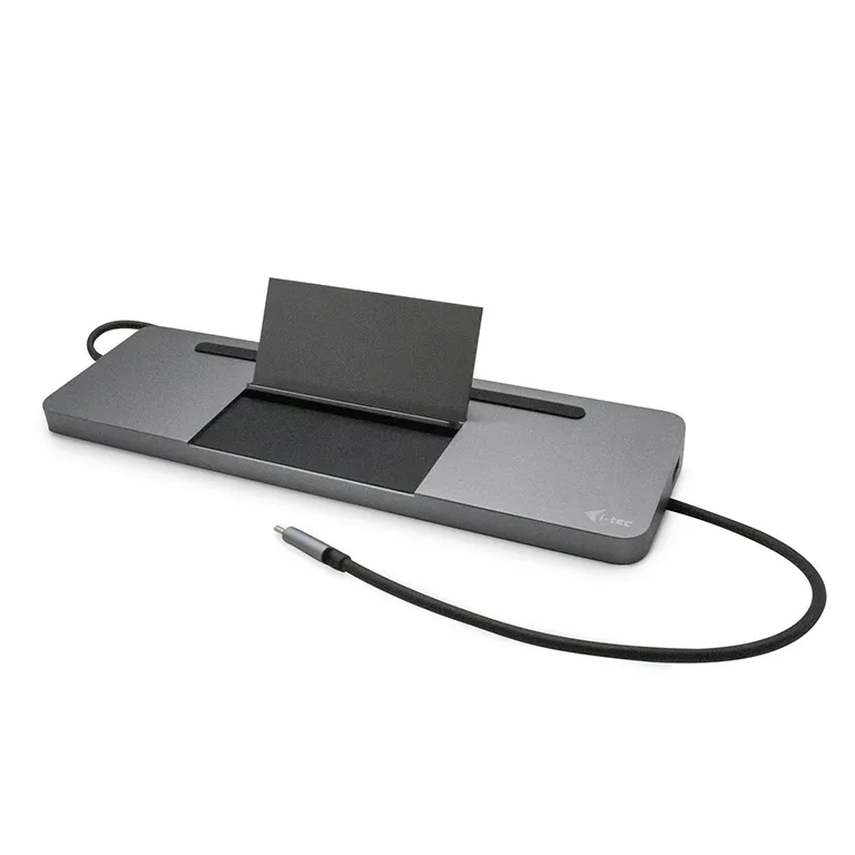 i-tec Metal USB-C Ergonomic 4K 3x Display Docking Station + Power Delivery 85 W i-tec Metal USB-C Ergonomic 4K 3x Display Docking Station + Power Delivery 85 W