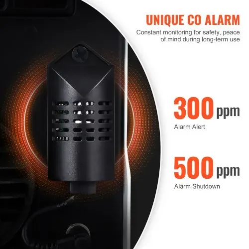 VEVOR 2 kW Dieselheizung 12 V/24 V All in One Diesel-Luftheizung, mit Bluetooth-App-Steuerung & Fernbedienung & Anzeigebildschirm & CO-Alarm, schnell aufheizende tragbare vertikale Dieselheizung – Bild 2