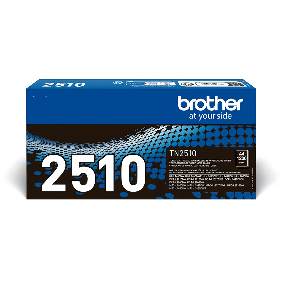 Brother TN-2510 Tonerkartusche 1 Stück(e) Original Schwarz Brother TN-2510 Tonerkartusche 1 Stück(e) Original Schwarz