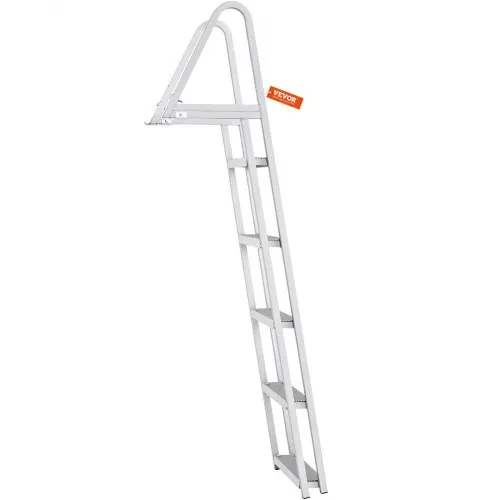 VEVOR Badeleiter Bootsleiter abnehmbar 5 Stufen 159kg Traglast 610x455x1825mm – Bild 10