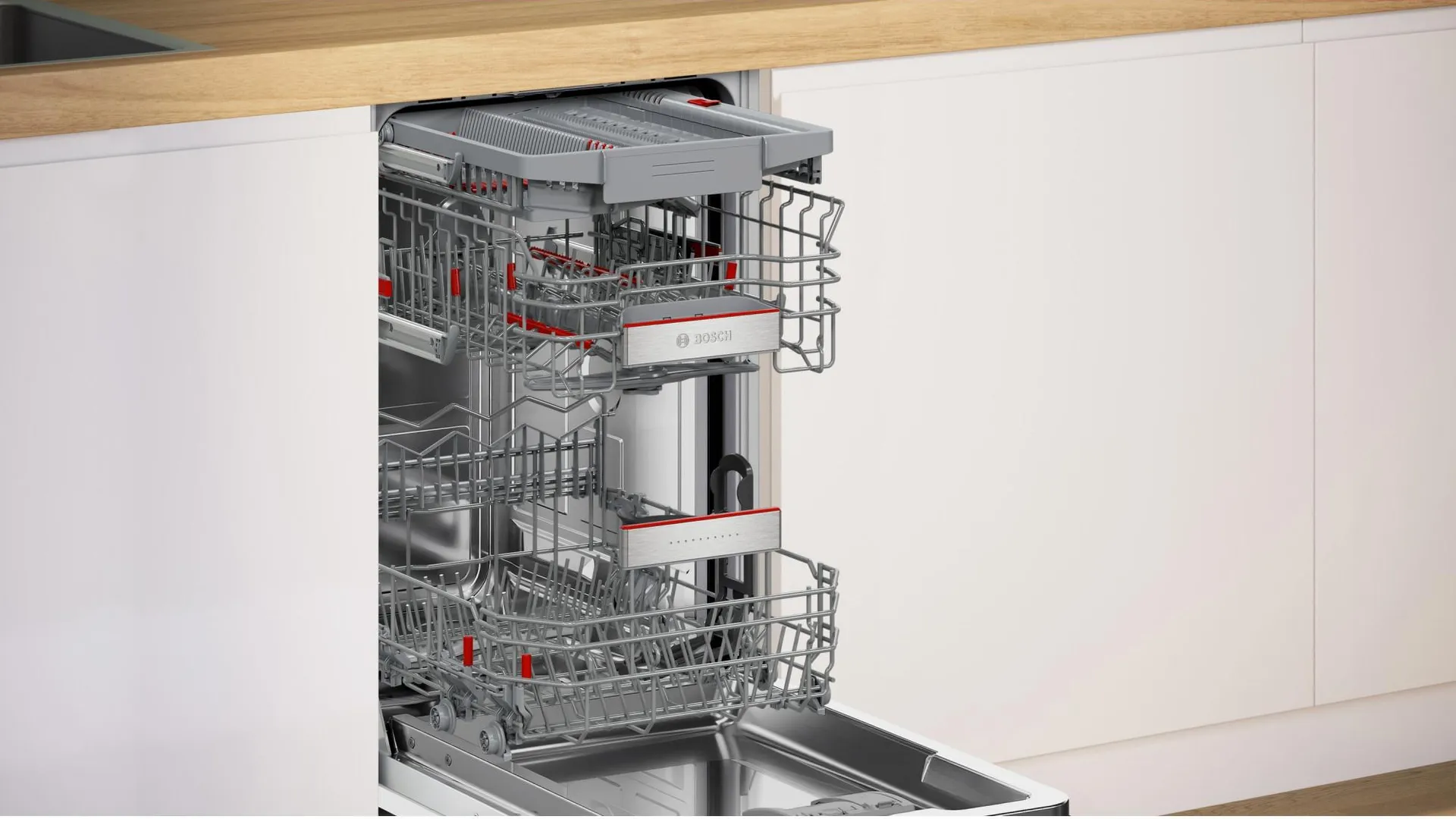 Bosch Serie 6 SPI6EMS21E Spülmaschine Halb integriert 10 Maßgedecke B – Bild 2