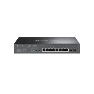 TP-Link Omada TL-SG2210MP Managed L2/L2+ Gigabit Ethernet (10/100/1000) Power over Ethernet (PoE) 1U Schwarz TP-Link Omada TL-SG2210MP Managed L2/L2+ Gigabit Ethernet (10/100/1000) Power over Ethernet (PoE) 1U Schwarz
