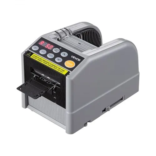 VEVOR Automatischer Klebebandspender mit 5-999mm Einstellbare Schnittlänge, Elektrischer Klebebandschneider für Verpackung Lagerung, 6-60mm Bandbreite, Geeignet für Bänder & Schleifen, Tastensteuerung – Bild 8