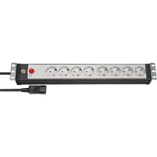 Premium-Line Steckdosenleiste 8-fach, 19″ Format Premium-Line Steckdosenleiste 8-fach, 19″ Format