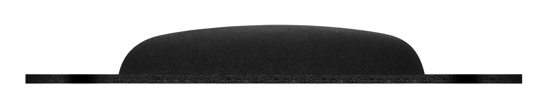 Manhattan Mauspad mit Handgelenkauflage, Weiches Gelmaterial schont das Handgelenk, schwarzer Textilbezug – Bild 4