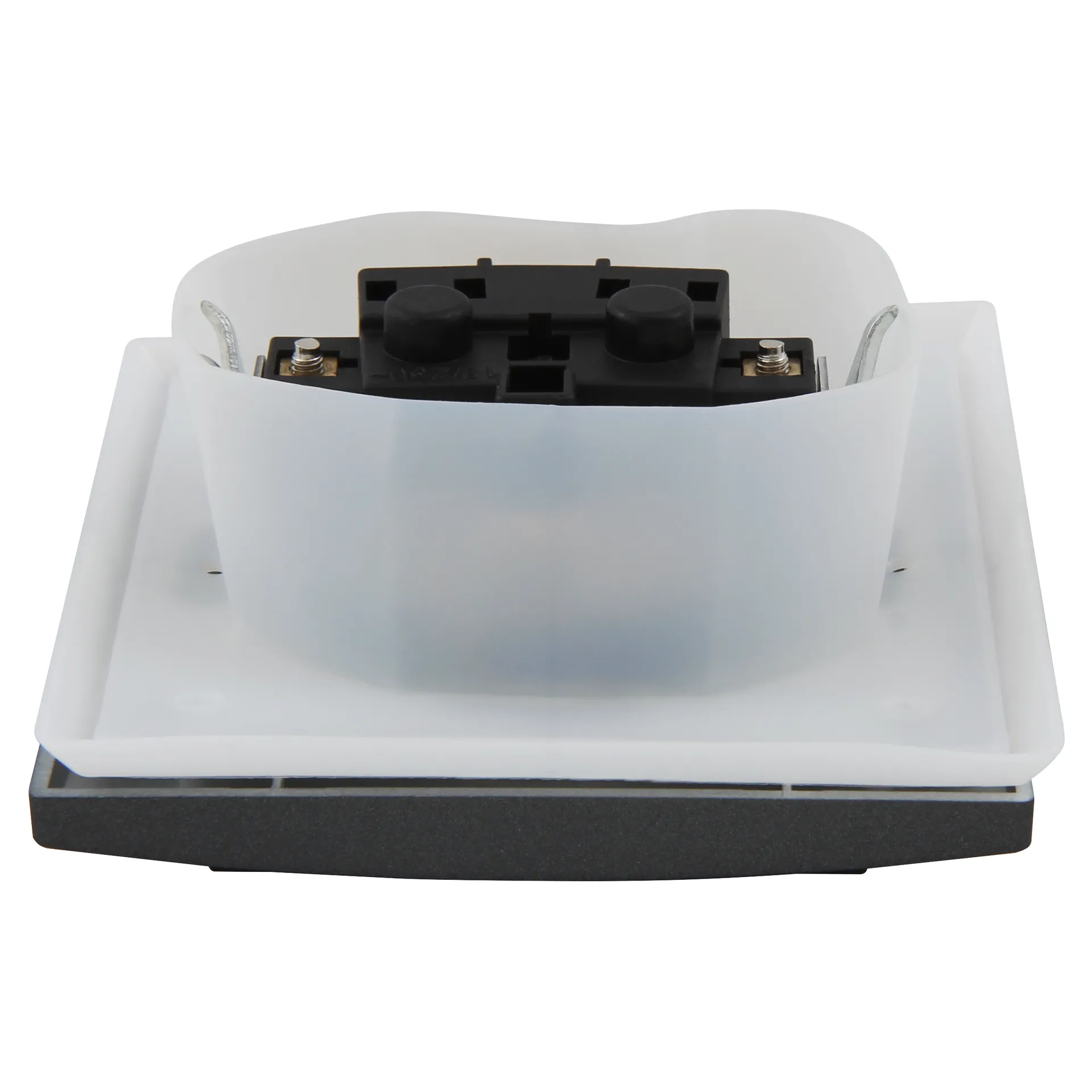 Schutzkontakt-Steckdose McPower ''Flair'', 250V~/16A, IP44, anthrazit, 12er-Pack – Bild 5
