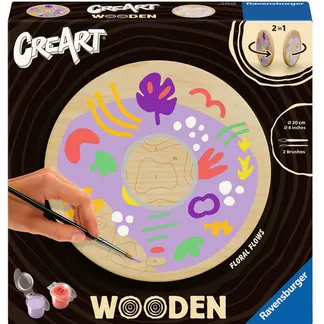 CreArt Wooden – Florale Ströme, Malen CreArt Wooden – Florale Ströme, Malen